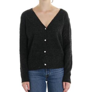 CARDIGAN CUORI NERO